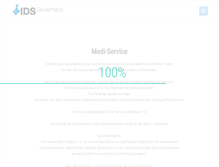 Tablet Screenshot of medi-service.de